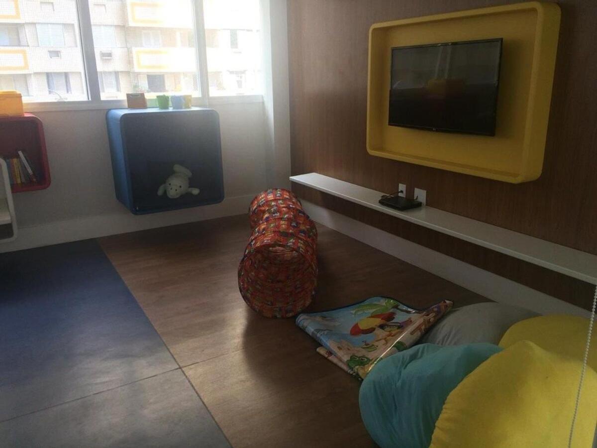 Vista Mar Unlimited Frente Mar Ar Condicionado Garagem Arrumacao Andar Alto E Piscina Aquecida, Sauna E Muito Mais! 산토스 외부 사진